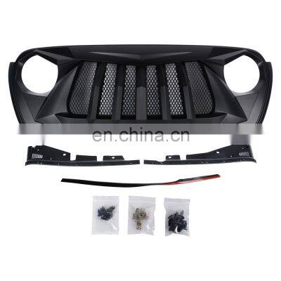 4*4 Off road parts ABS grille for Jeep wrangler JL 18+ Grille cover for Jeep wrangler accessories