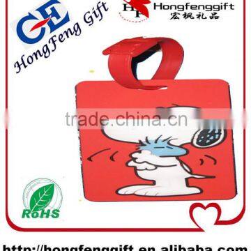 factory Customized Rubber Pvc Plastic Luggage Tags