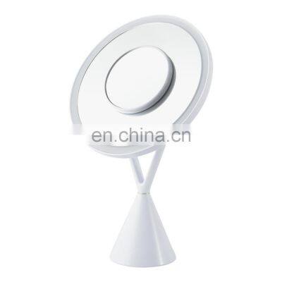 New makeup mirror round led touchscreen cosmetic make up led mirror