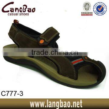 2015 Three Color Man Leather Sandal photo-2