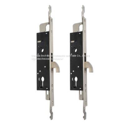 Single Hook Latch Mortise Door Lock 3085mm, With Top and Bottom Pull Bar photo-4