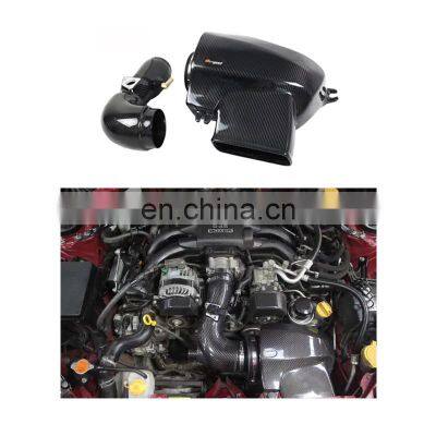 Higher Intake Efficiency Dry Carbon Fiber High Flow Cold Air Intake System Kit for TOYOTA & SUBARU GT86 BRZ 2.0L