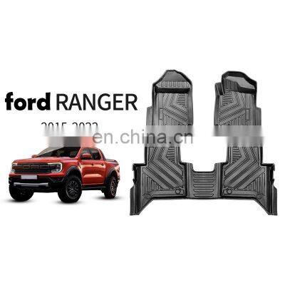 TPE Foot Pads Are Suitable for Ford RANGER Right Rudder Waterproof and Wear-resistant Foot Pads Ford Ranger Right-hand Drive photo-2