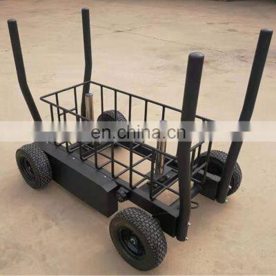 China Factory Gym Equipment Commercial Pull and Push Power Training Power Weight Plate Tank Cart