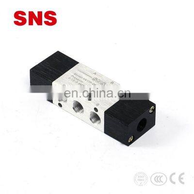 China SNS 4A Series Pneumatic Control Element Body Aluminum Alloy No Need Lubrication Air Solenoid Valve photo-5