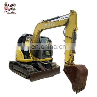 Second hand Japan kobelco SK70 mini digger , Kobelco 7 ton crawler excavator price low in Shanghai China