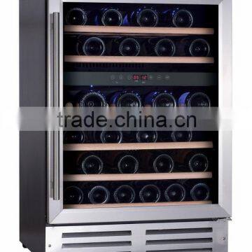 Hot selling 46 bottles 145L 870mm height compressor wine cooler wine cellar wine cabinet