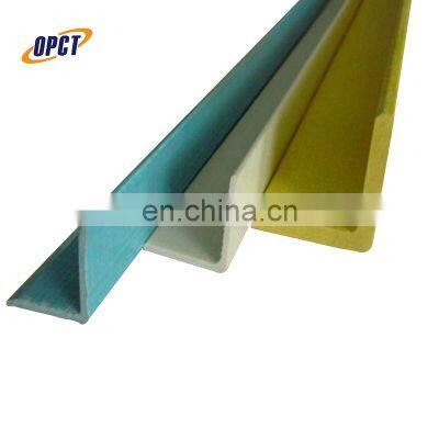 Fiberglass reinforced plastic pultrusion  angle FRP pultruded V corner