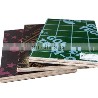 18mm Real Estate Film Faced Shuttering Construction Formwork Exterior Plywood
