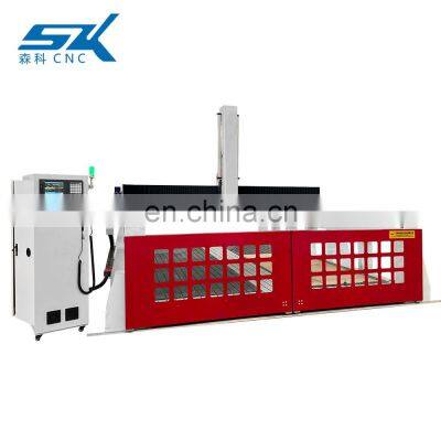 3000*4000mm Split Table 3 Aais 4 Axis CNC Foam Wood MDF Engraving Cutting Router Machine photo-2