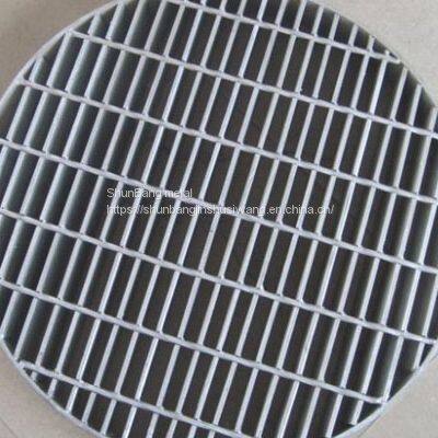 Supply and welding galvanized steel grating platform steel grating plate steel ladder trench cover plate