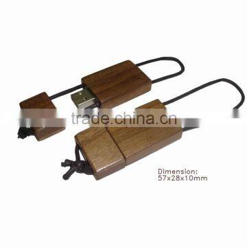 cheap wooden usb memory with logo printing