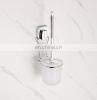 Wall Mounted Metal Toilet Brush Holder With EASY LOC Suction photo-3