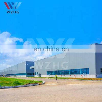 Steel Structure Frame Prefabricated Warehouse Building Fast Installation Frame Technology Light Steel