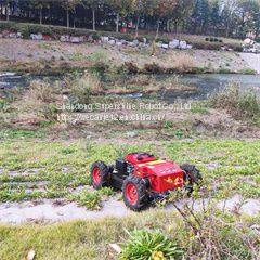 remote controlled grass cutter, China remote control mower price, remote control slope mower for sale