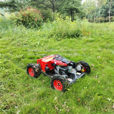 remote control lawn mower price, China remote controlled lawn mower price, remote control brush cutter for sale