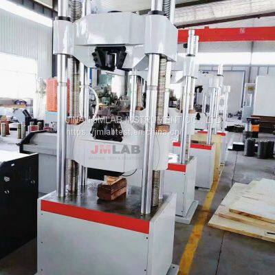 100Ton Bolts Nuts Rebar Computer Control Hydraulic Servo Pull Tensile Compression Universal Strength Testing Machine photo-2