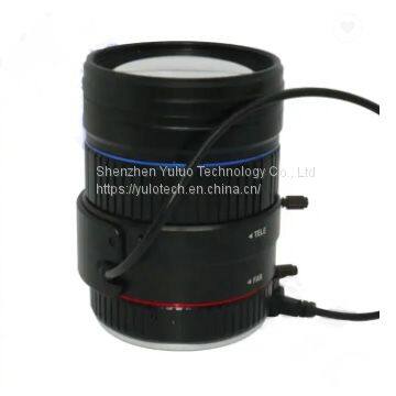 C-D1236IR(8MP) CCTV Camera Lens Manual Zoom Lens F1.6 12-36mm Lens 8MegaPixel C-mount