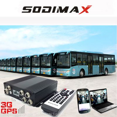 Vehicle Mobile DVR 720p 4CH HDD/SSD With GPS 3G 4G G-Sensor Wi-Fi photo-4