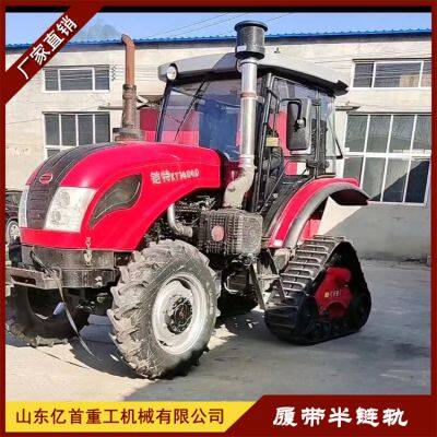 Retrofitting Triangular Track Chassis for Agricultural Tractors, Stable and Reliable in Muddy Terrain photo-4