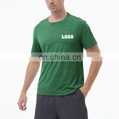 High Quality Lightweight Plus Size Breathable Mesh Active Workout Sport Blank T Shirts For Men Athletic Muscle Fitness Gym Wear