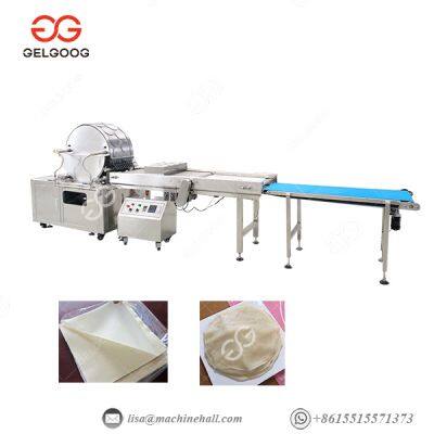 Máquina Automática para Fazer Massa de Egg Rolls, Máquina para Fazer Massa de Lumpia