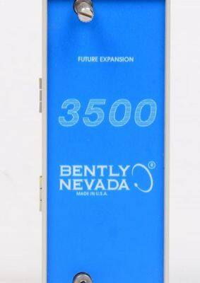 Bently Nevada 128277-01 Future Expansion Faceplate