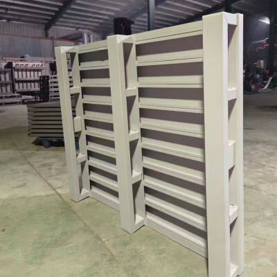 Metal pallet, 4-ton heavy-duty shelf stacking board steel pallet.