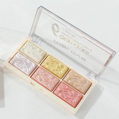 Cosmetic Highlighter Long Lasting Contour Oil Control High Shine Highlighter Face Makeup Blush