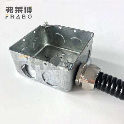 Fleibo Non-Galvanized Metal Hose Fittings Waterproof and Dustproof Inner Wire Fittings PG9 photo-5