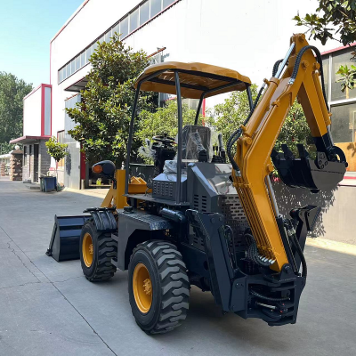 Многофункциональный мини-экскаватор-погрузчик TH10-50 3TON Гидравлический мини-экскаватор-погрузчик 4x4