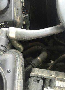 BMW Auxiliary Coolant Reservoir Hose E60 / E66 / F20 , BMW Coolant Hose photo-3