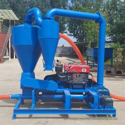 Машинка для выгрузки зерна под отрицательным давлением + пневмотранспортная система. Машинка для отсоса зерна Hongchang Machinery может быть изготовлена по индивидуальному заказу для зернохранилищ/пристаней