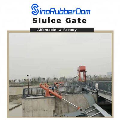 High Strength Waterproof Steel Sluice Gate for Reservoir Water Level Regulation photo-1