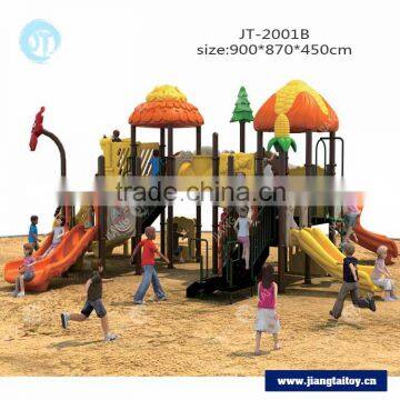 JT-1801B Newest large park kid's outdoor playground slide