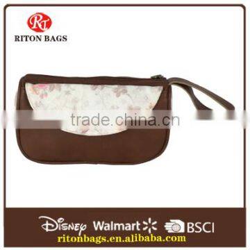 So Durable 2016 Design of Cosmetic Bag Promotional Ladies Clear Canvas Bag
