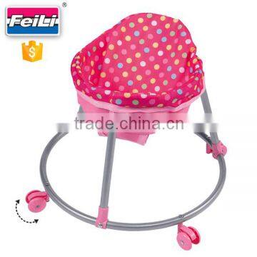 FEI LI baby toys walker 2016 diy rotating doll Walker baby toys walker