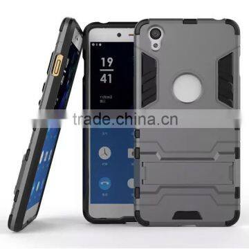 Kickstand Duty Hybrid Oneplus x Hard Cover PC + TPU Case Cover With Holder For One Plus X Armor Cover Stand Case photo-5