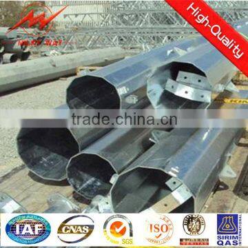 Customized Electrical Galvanized Utility tower pole