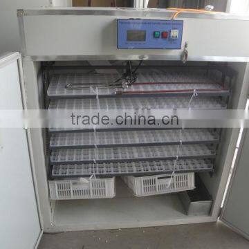 high quality/full automatic 1056pcs egg incubator