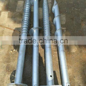Galvanized Steel Solar Ground Screw for Solar Farm Plant Pole Anchor photo-3