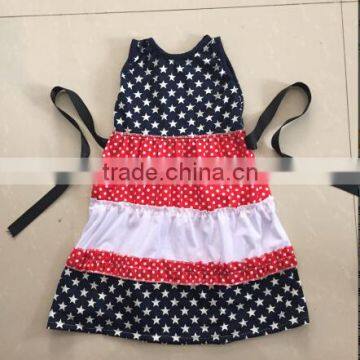 Hot Sale Girls 4th of July Boutique Summer Clothing Sets Girls July 4th Outfits Pettiskirt Capris Outfits Kids Clothes photo-3