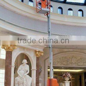 Mini single mast hydraulic aluminium alloy lift