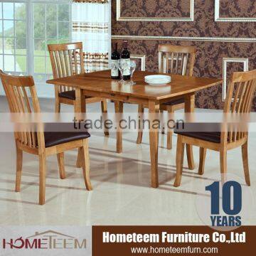 British morden wood folding dining table set