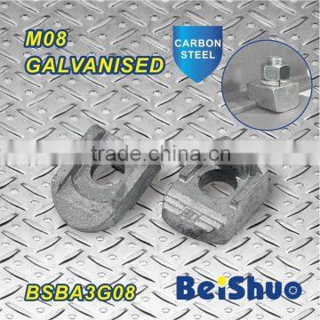 BSBA3G08 steel beam clamp connector galvanised pipes connectors