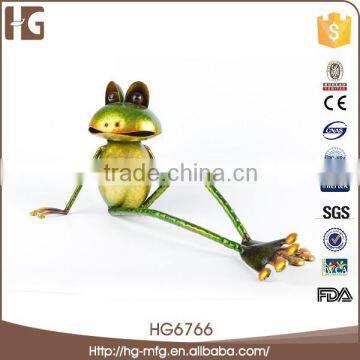 Wholesale Elegant Wedding Decoration Iron Sitting Frog