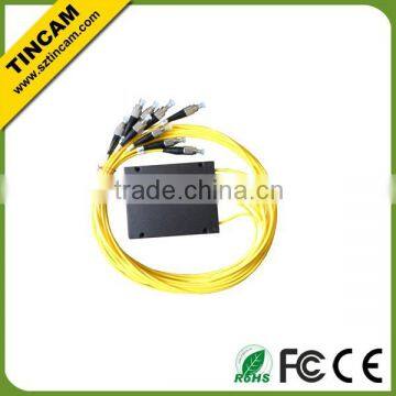 China Made Customized Fiber Optical 1x8 PLC Splitter