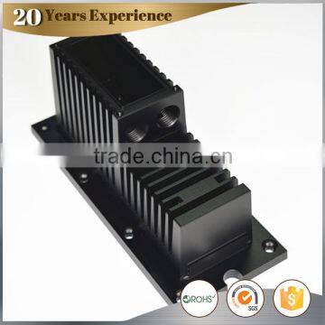 High Quality Black Anodized LED Heatsink, LED Spare Parts