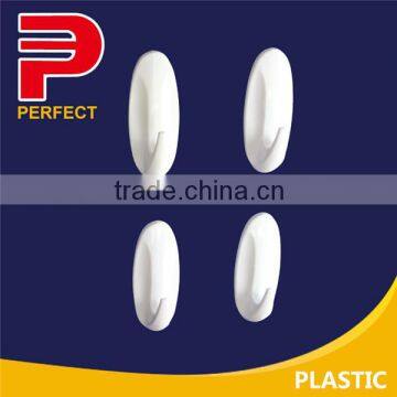 strong hold self adhesive round adhesive plastic hook