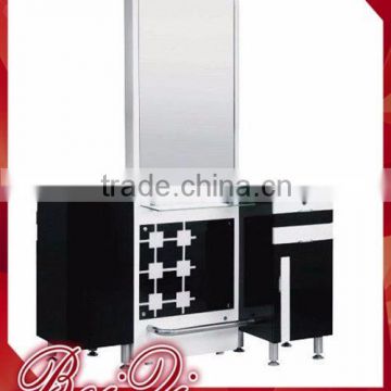 Beiqi 2016 Classical Style Framed Hair Salon Mirror Station with Table for Sale